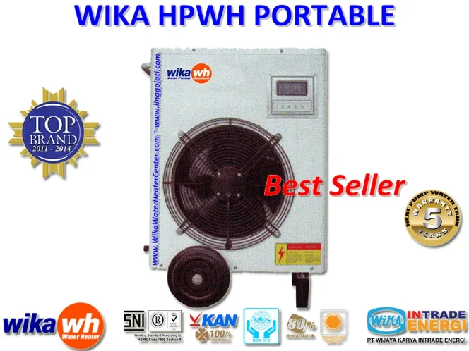 PEMANAS AIR WIKA ~ WIKA HPSP 5.0 - 1.280 P prdk hpwh portable